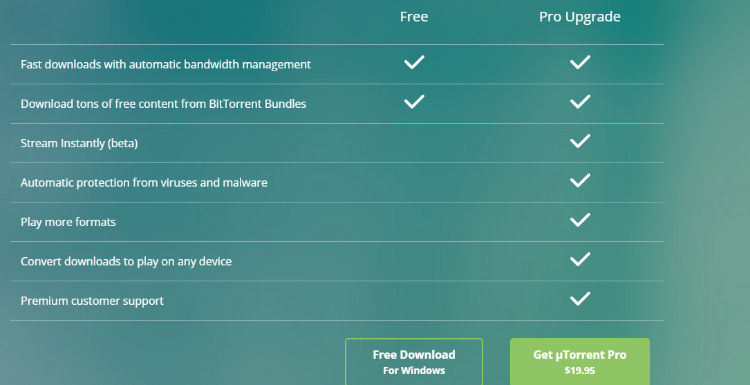 utorrent pro crack latest version free download
